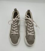 Tenisi dama Primark 39 imitatie de piele , gri alb - imagine 2