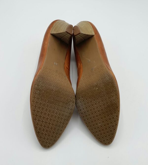 Botine dama Gortz 41 piele , maro - imagine 4