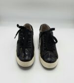 Adidasi dama Date 38 imitatie de piele , piele , negru - imagine 2
