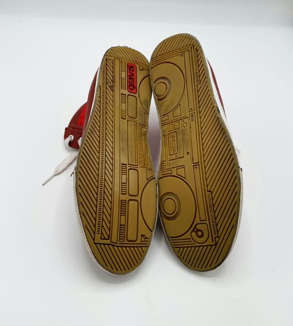 Adidasi dama Gravis 39,5 ,material textil , piele ,  rosu maro - imagine 4