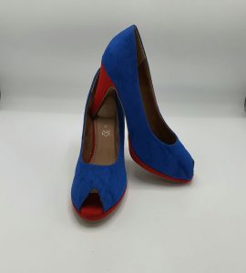 pantofi dama albastri