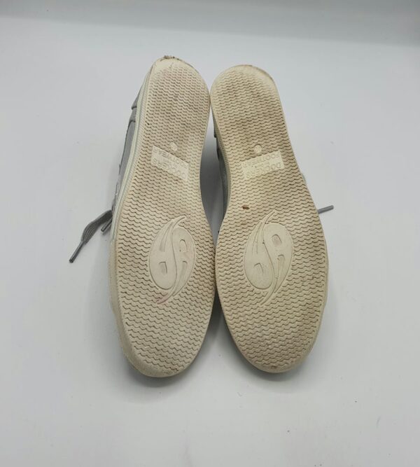 Adidasi dama Dockers 40 imitatie de piele , argintiu - imagine 4