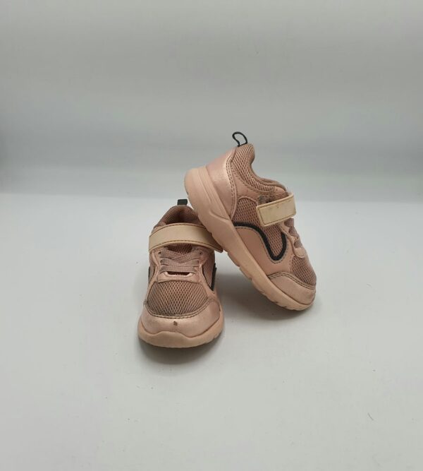 Adidasi copii  Primark 23 imitatie de piele , material textil , rose gold - imagine 1