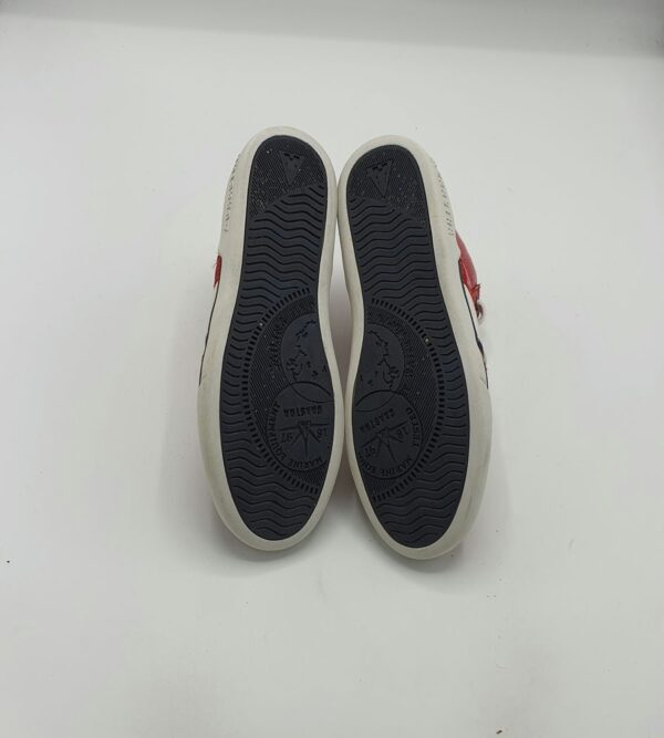 Adidasi copii Gaastra 32 material textil , rosu alb - imagine 4