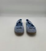 Balerini copii F&F 33 material textil , albastru - imagine 2