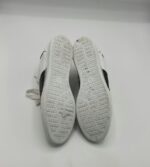 Adidasi dama Hailys 36 imitatie de piele , alb negru - imagine 4