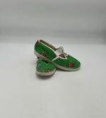 Espadrile copii 28 material textil , verde