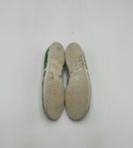 Espadrile copii 28 material textil , verde - imagine 4