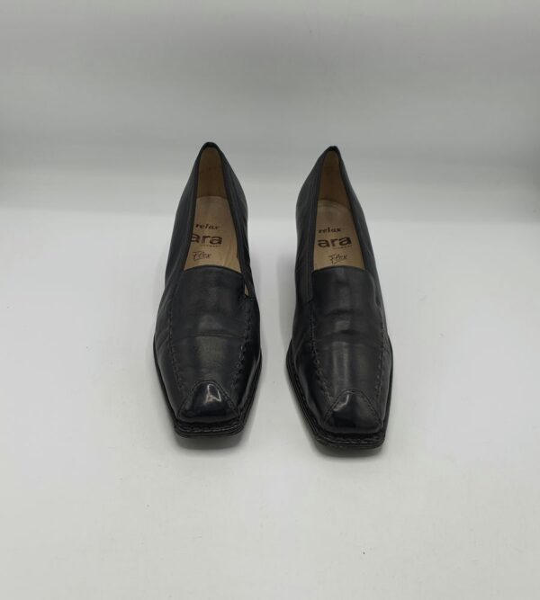 Pantofi dama Ara 37 piele, negru - imagine 2