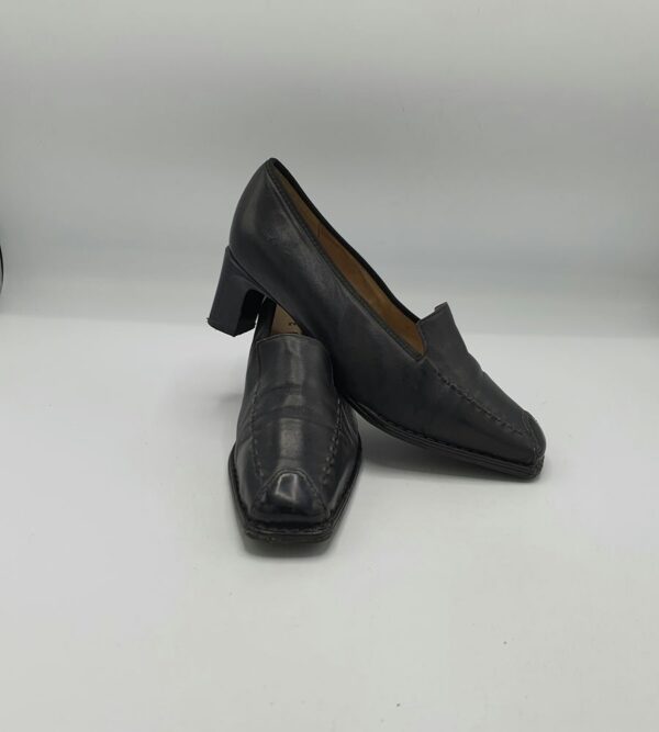 Pantofi dama Ara 37 piele, negru - imagine 1