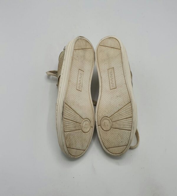 Adidasi copii Tahari 31 imitatie de piele , piele, auriu - imagine 4