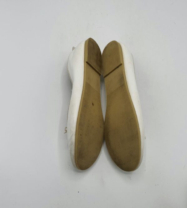 Balerini copii  H&M 33 imitatie de piele , alb - imagine 4