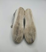 Adidasi dama 38 imitatie de piele , argintiu - imagine 4