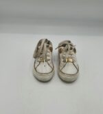 Adidasi copii River Island 22 imitatie de piele, material textil , alb - imagine 2