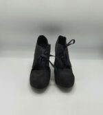 Pantofi dama 38 material textil , negru - imagine 2
