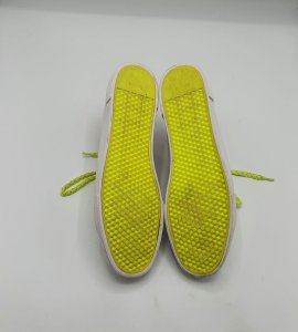 Adidasi dama Bershka 37 imitatie de piele , alb - imagine 4