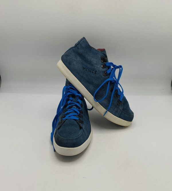 Adidasi dama Venice 38 piele intoarsa , albastru - imagine 1