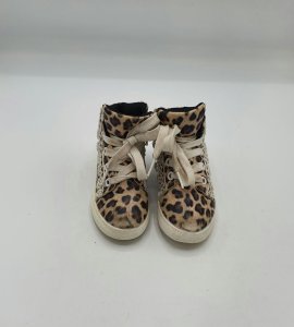 Adidasi copii G&M 25 imitatie de piele , maro negru - imagine 2