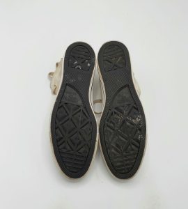 Tenisi Converse 36 material textil , crem - imagine 4