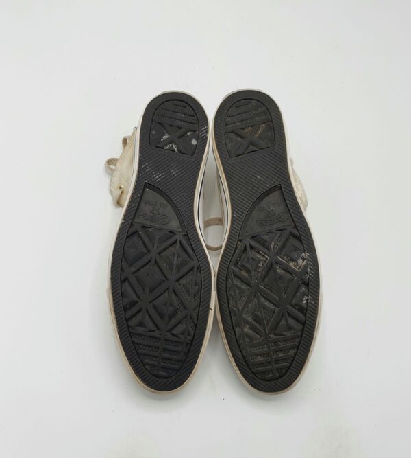 Tenisi Converse 36 material textil , crem - imagine 4