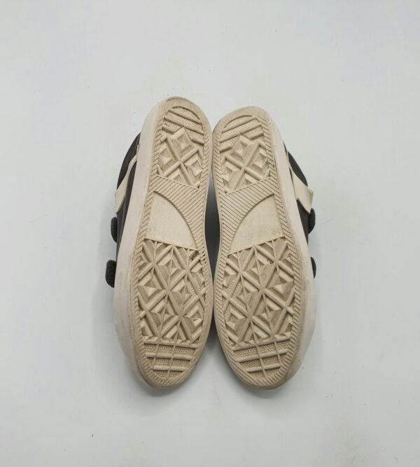 Adidasi copii M&S 30 imitatie de piele , gri alb - imagine 4