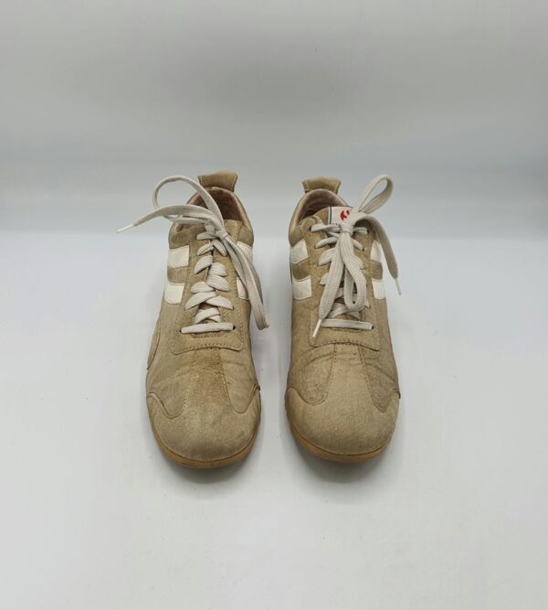 Adidasi dama Superga 36 piele intoarsa , maro - imagine 2