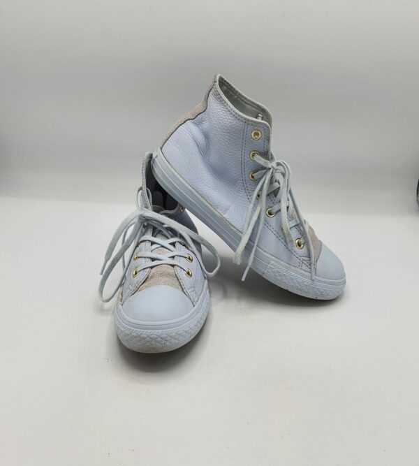 Tenisi dama Converse 35 piele , albastru - imagine 1