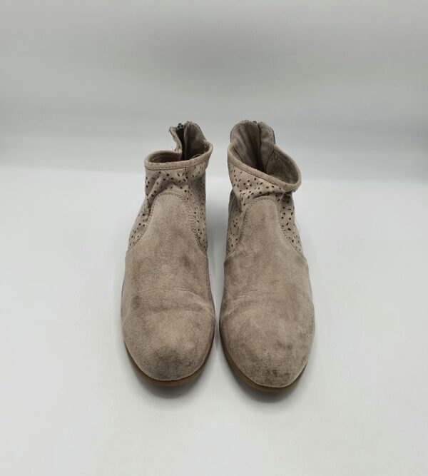Botine dama  Graceland 39 material textil , crem - imagine 2