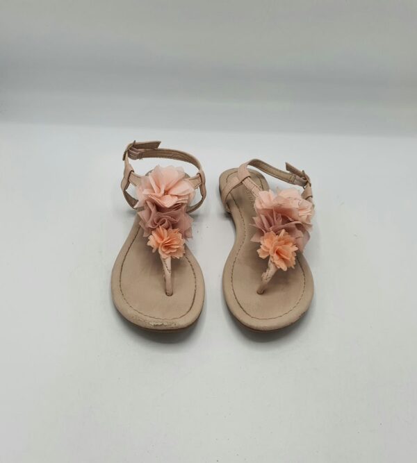 Sandale dama Primark 35 imitatie de piele , crem - imagine 2