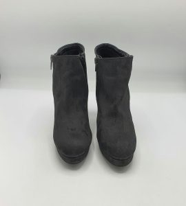 Botine dama Graceland 38 material textil , negru - imagine 2