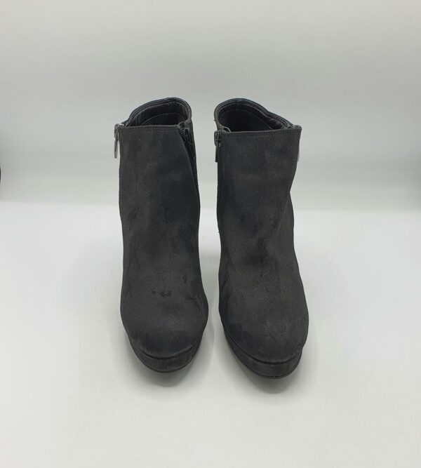 Botine dama Graceland 38 material textil , negru - imagine 2