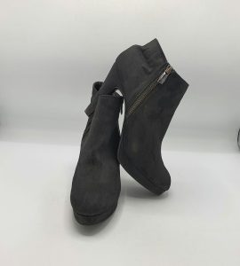 Botine dama Graceland 38 material textil , negru