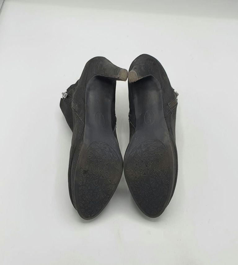 Botine dama Graceland 38 material textil , negru - imagine 4