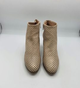 Botine  dama Carmens 41 imitatie de piele , crem - imagine 2