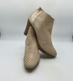 Botine  dama Carmens 41 imitatie de piele , crem