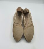Botine  dama Carmens 41 imitatie de piele , crem - imagine 4