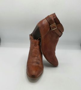 Botine dama Aldo 37,5 imitatie de piele , piele , maro