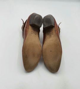 Botine dama Aldo 37,5 imitatie de piele , piele , maro - imagine 4