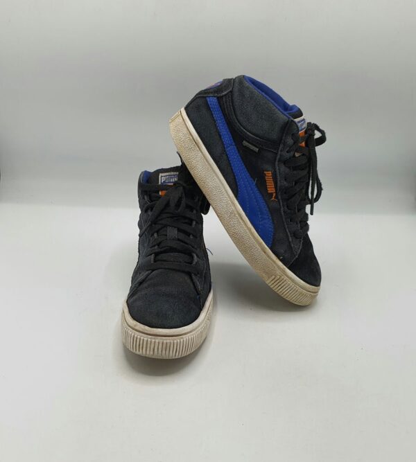 Adidasi dama Puma 36,5 piele intoarsa , bleumarin - imagine 1