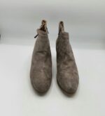 Botine dama Carmens 41 piele intoarsa , gri - imagine 2