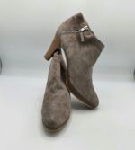 Botine dama Carmens 41 piele intoarsa , gri