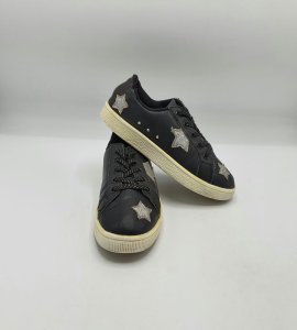 Adidasi copii Liberto 33 imitatie de piele , negru