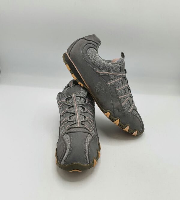 Adidasi dama Graceland 39 imitatie de piele , material textil , gri - imagine 1