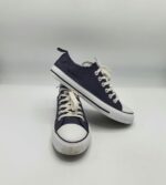 Tenisi dama Papaya 38 material textil , bleumarin alb