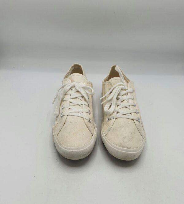 Tenisi  unisex  41 material textil ,alb - imagine 2