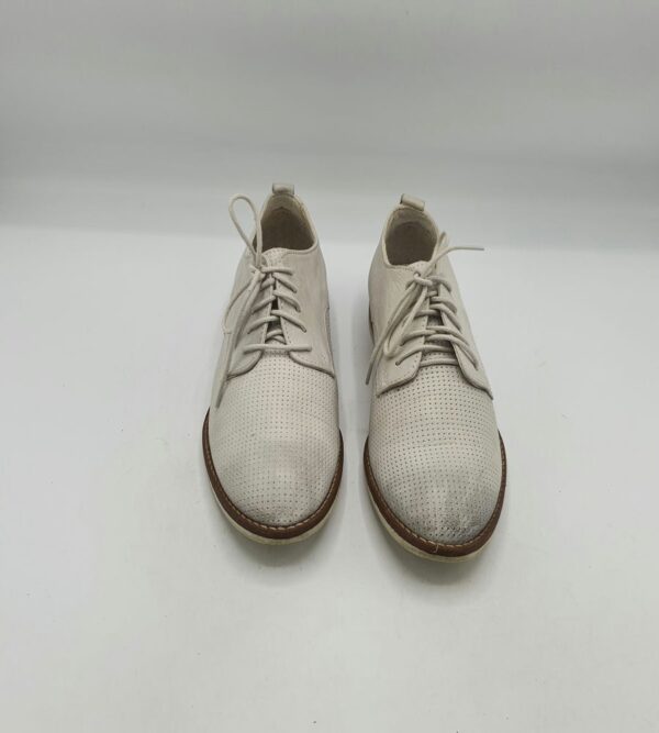 Pantofi dama 5th Avenue 37 piele , alb - imagine 2