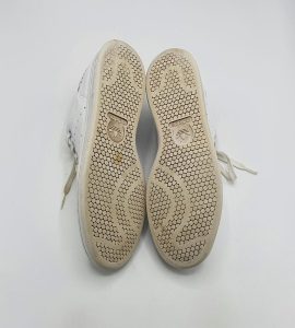 Adidasi dama Adidas 39 imitatie de piele , alb - imagine 4