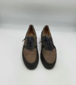 Pantofi dama Hartjes 38,5 piele , maro negru - imagine 2
