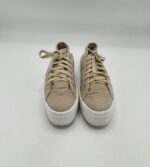 Adidasi dama Victoria 37 material textil , crem - imagine 2