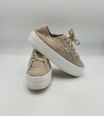 Adidasi dama Victoria 37 material textil , crem